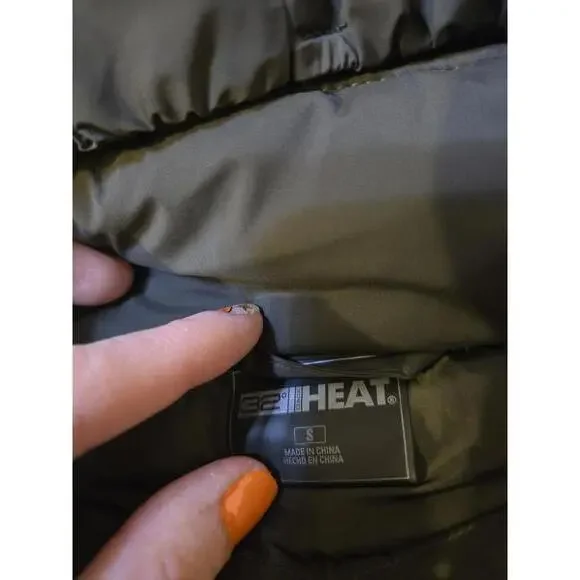 32 Degrees Heat Women's Hooded Puffer Jacket Size Small - Picture 2 of 4
